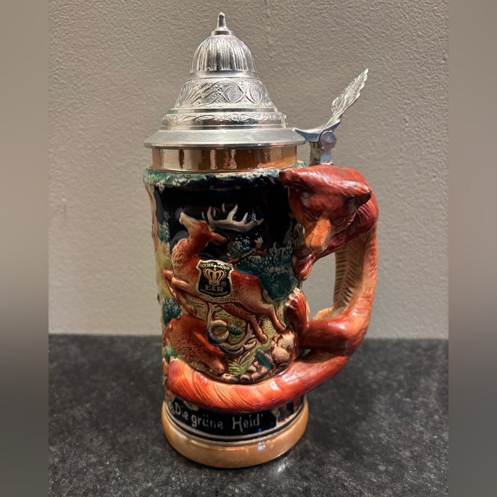 German fox handle stein